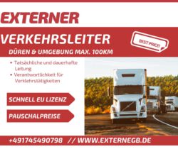 Externer Verkehrsleiter Externer Verkehrsleiter