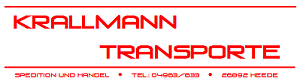 Krallmann Transporte + Spedition + Handel e. K.