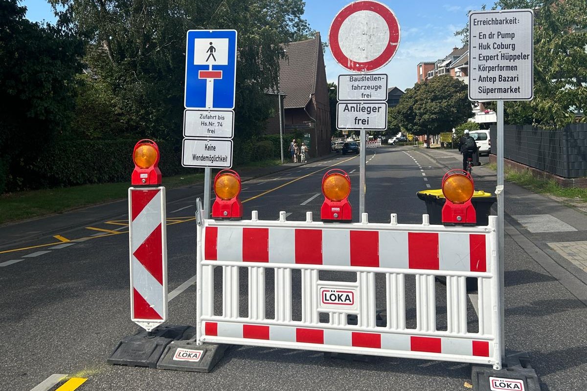Verkehrssicherung unter Zeitdruck: Umbau am „Kölner Tor" in Pulheim