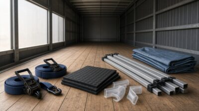 Transportzubehör – Gurte, Kantenschutz und Hilfsmittel