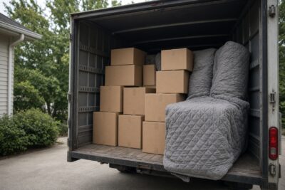 Umzugskartons: Maße, Last und Beschriftung