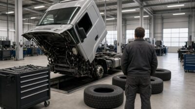 Werkstatt & Wartung – Nutzfahrzeuge einsatzbereit halten